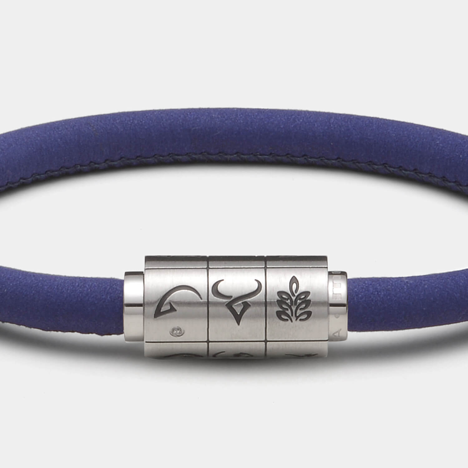 (mix&match)it! Armband Sternzeichen, Leder, royal blau