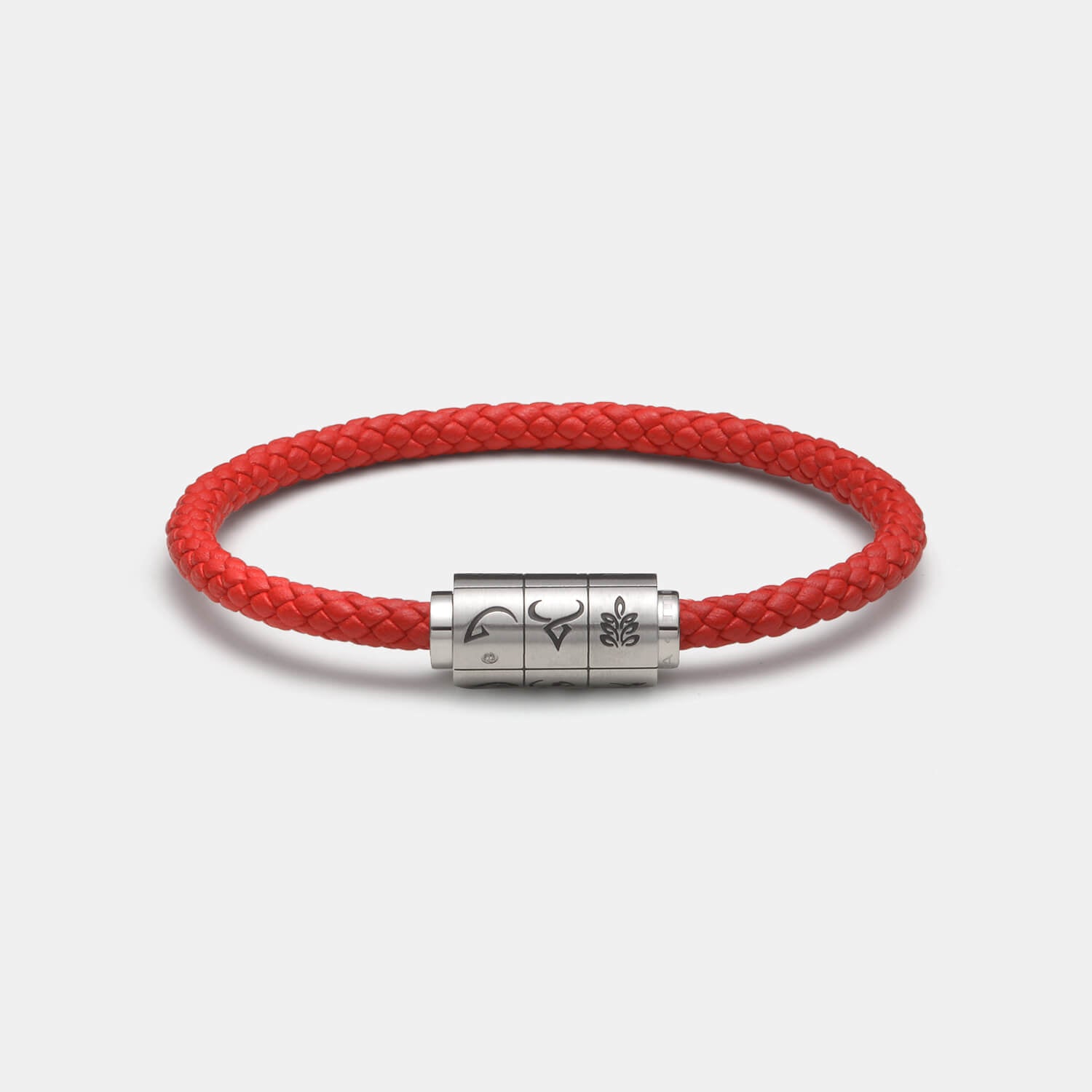 (mix&match)it! Armband Sternzeichen, Leder, rot