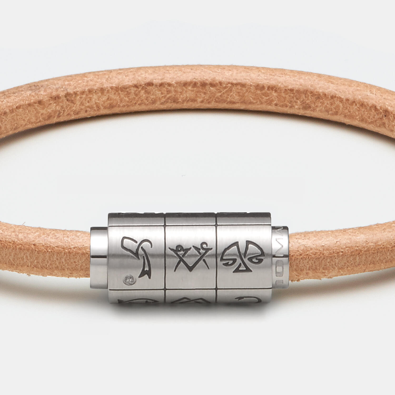 (mix&match)it! Armband Sternzeichen, Leder, natur