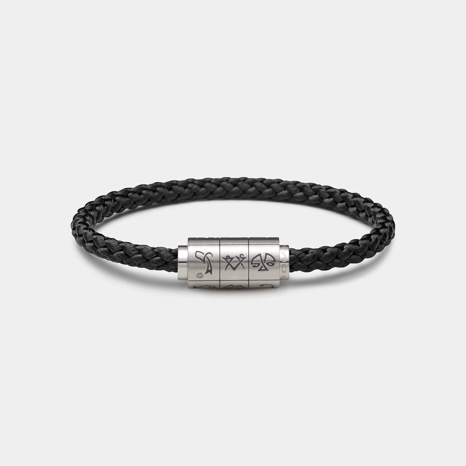 (mix&match)it! Armband Sternzeichen, Tauwerk, schwarz