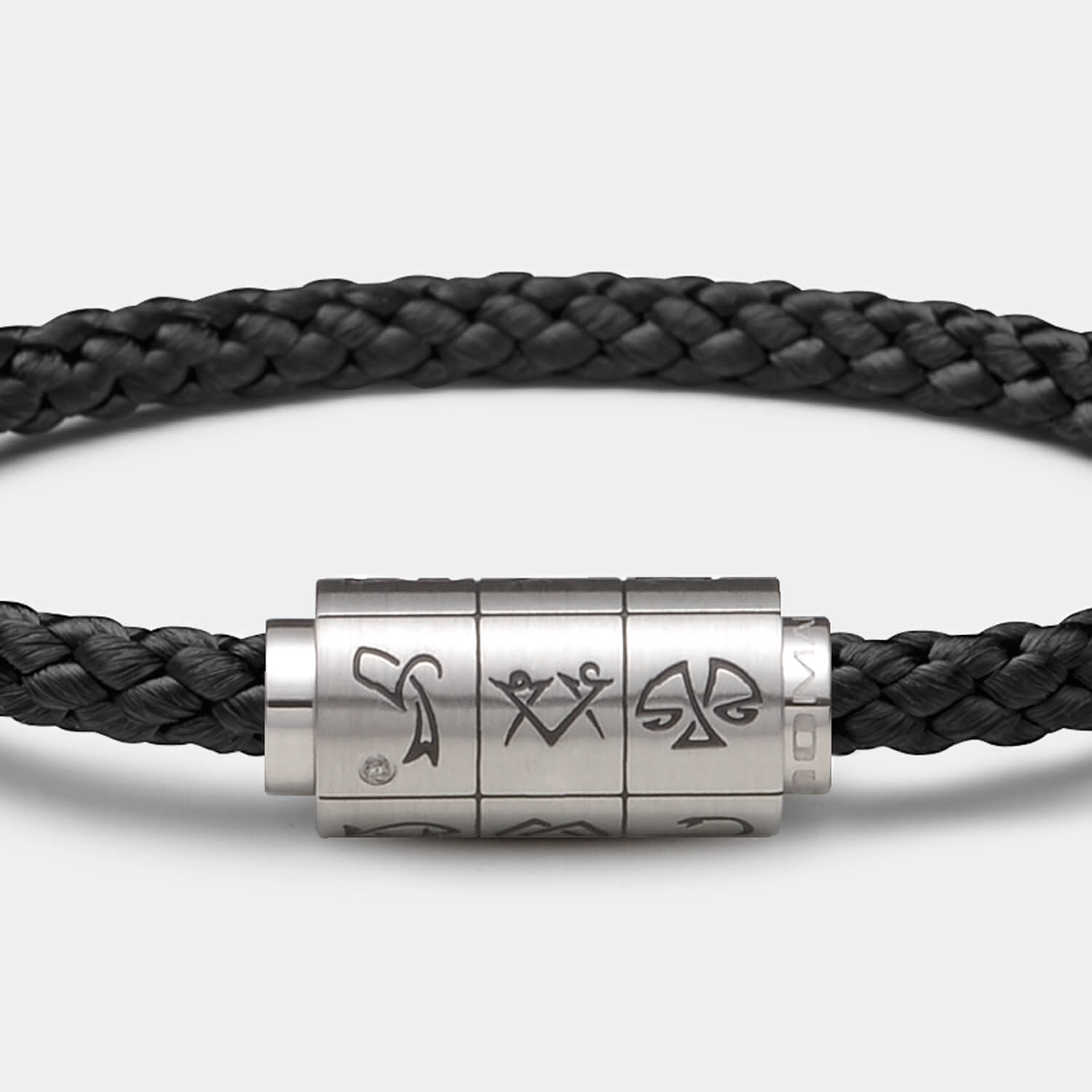 (mix&match)it! Armband Sternzeichen, Tauwerk, schwarz