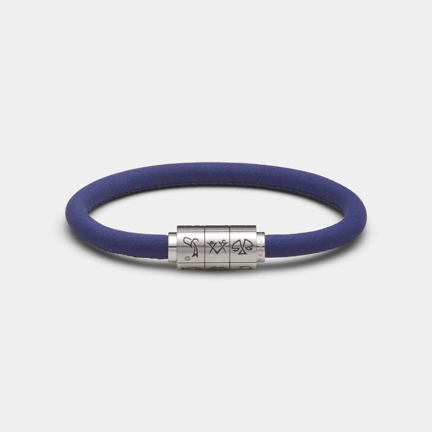(mix&match)it! Armband Sternzeichen, Leder, royal blau