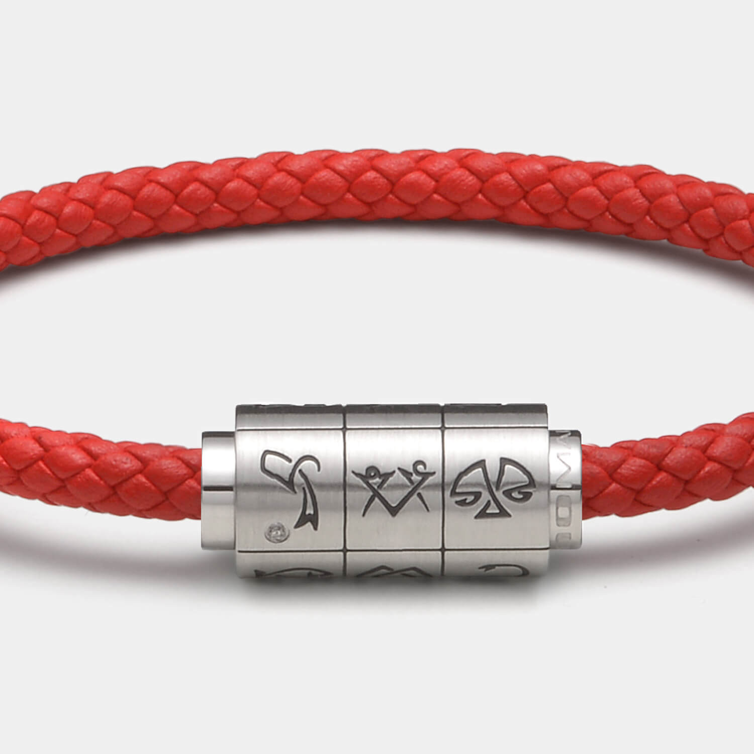 (mix&match)it! Armband Sternzeichen, Leder, rot