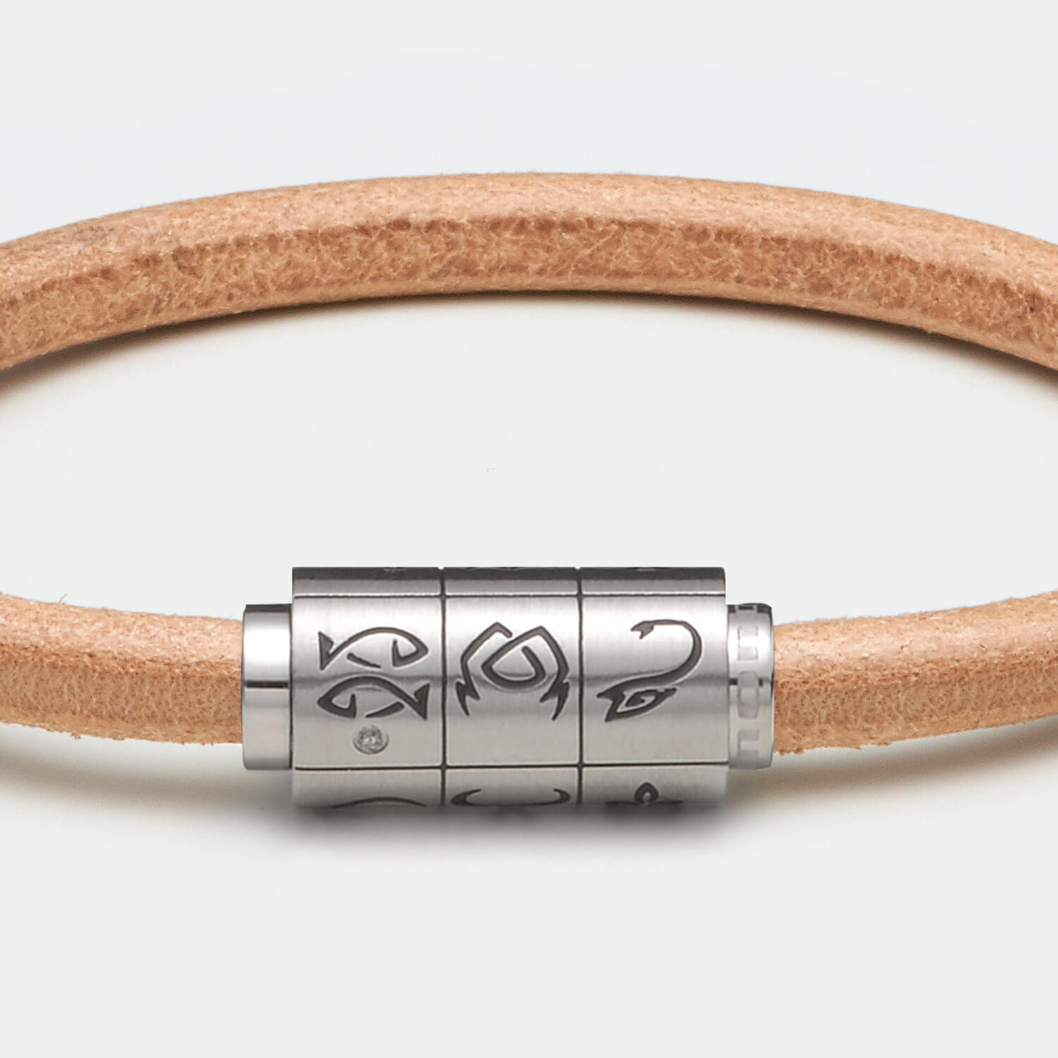 (mix&match)it! Armband Sternzeichen, Leder, natur