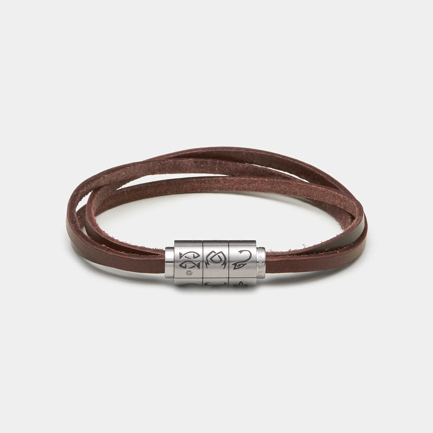 (mix&match)it! Armband Sternzeichen, Leder, braun