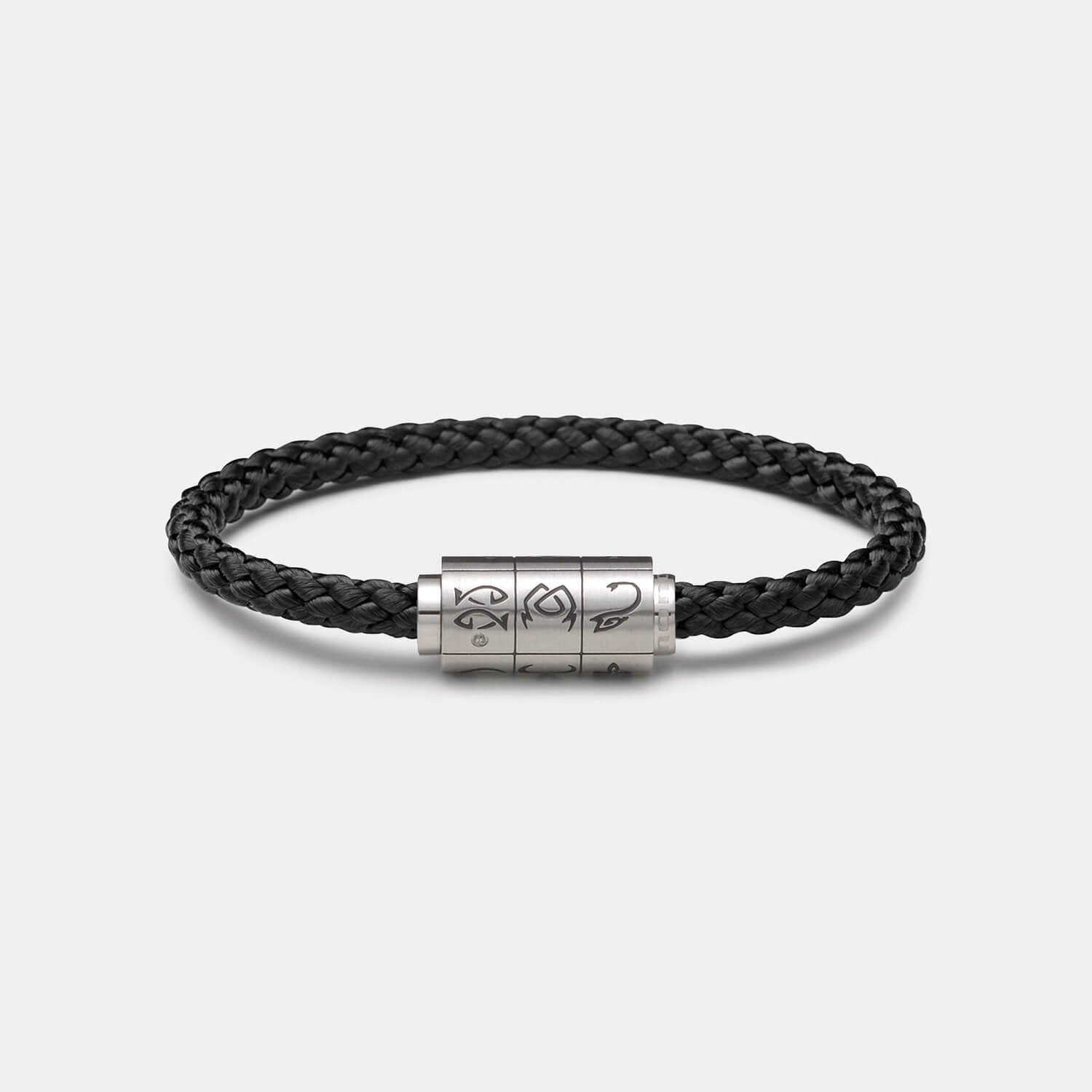 (mix&match)it! Armband Sternzeichen, Tauwerk, schwarz
