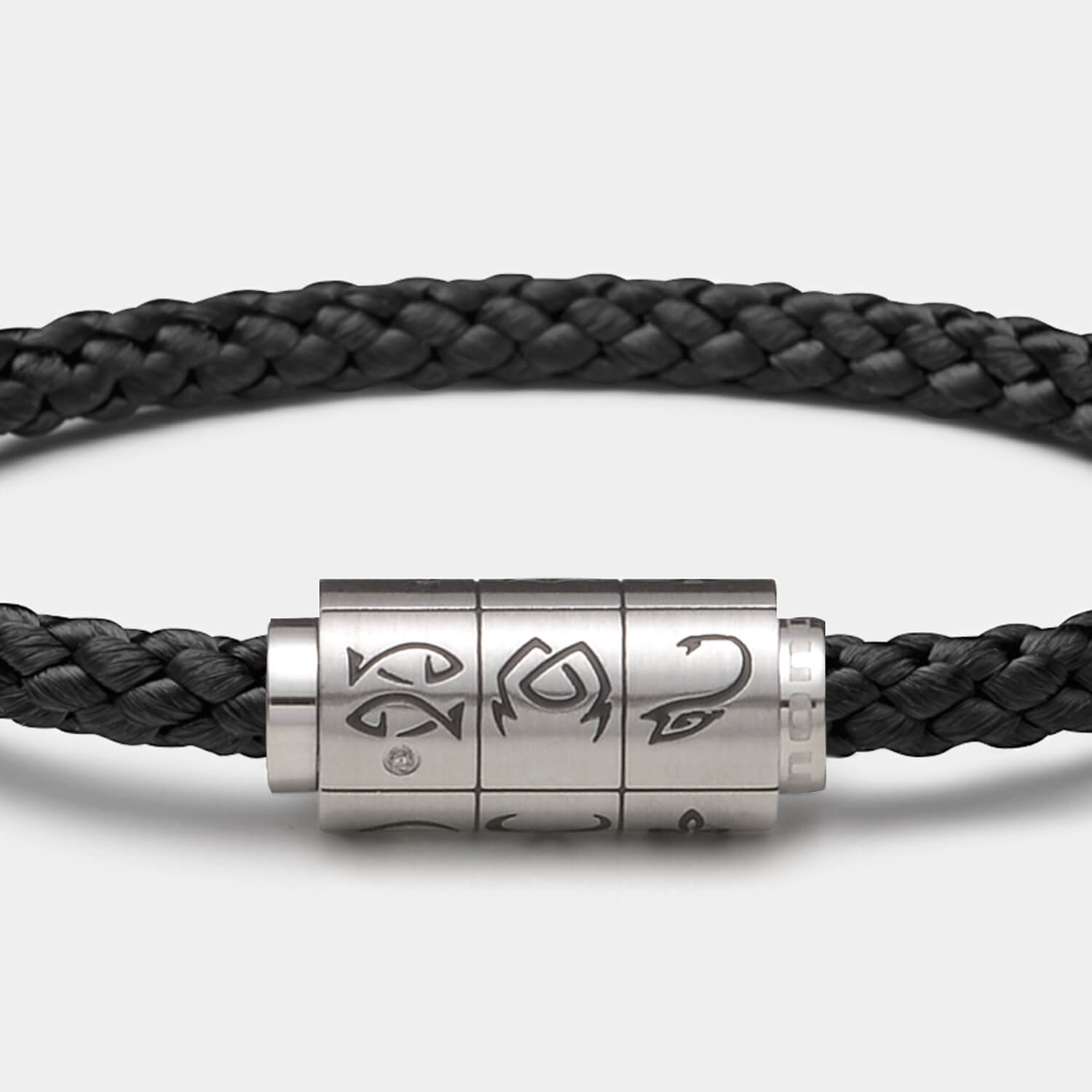 (mix&match)it! Armband Sternzeichen, Tauwerk, schwarz