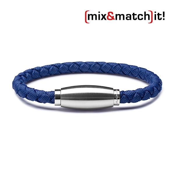 (mix&match)it! Armband, Textil, blau