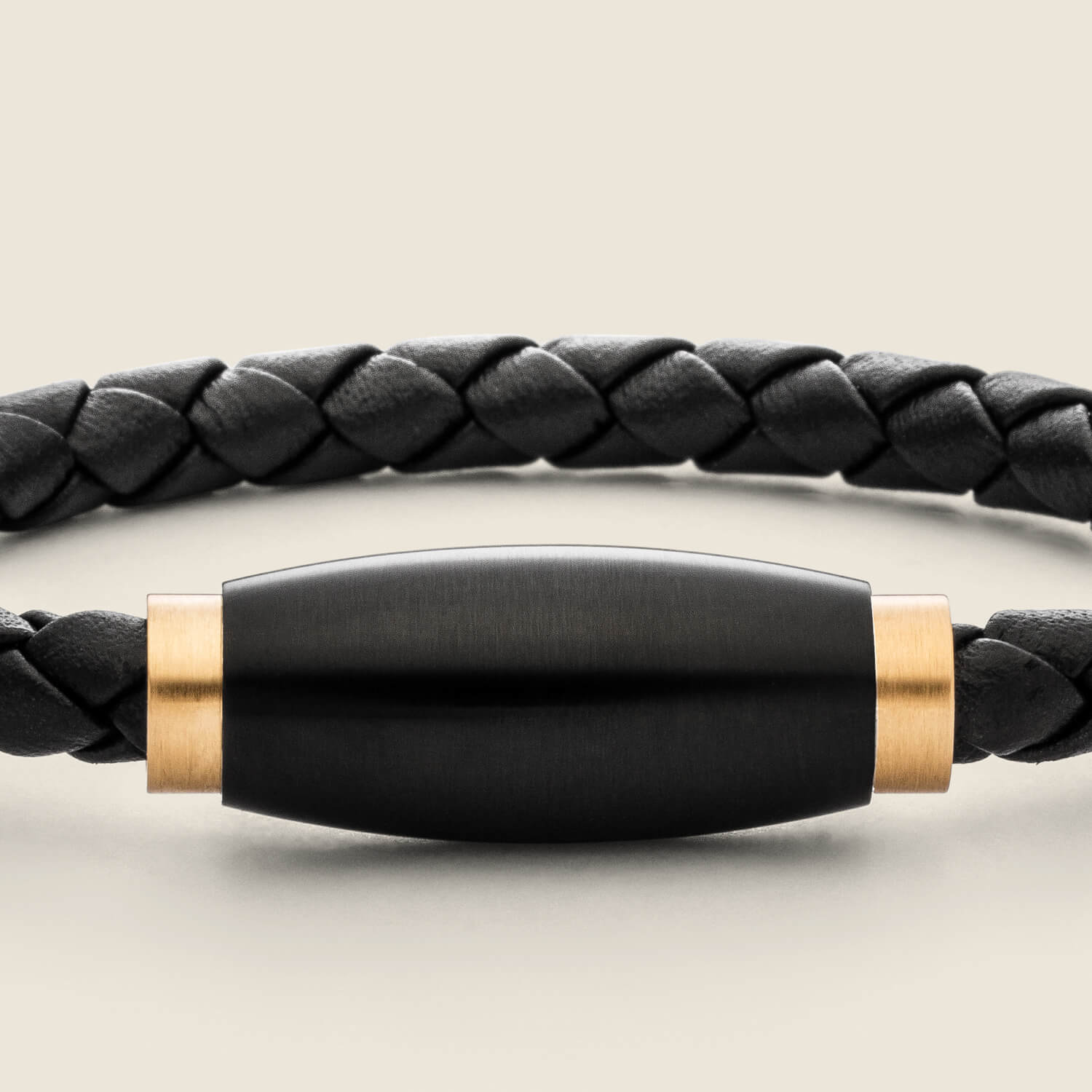 Golden Orbis Armband, Leder