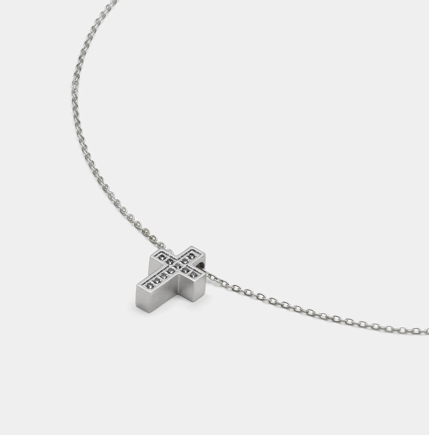 Infinity Anhänger, Diamanten