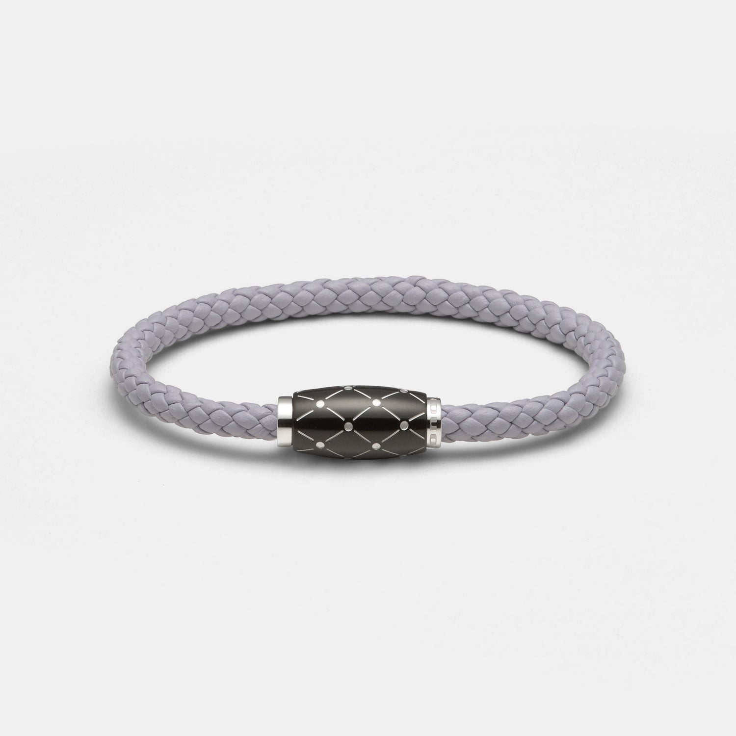 Cosmos Armband, Leder, grau