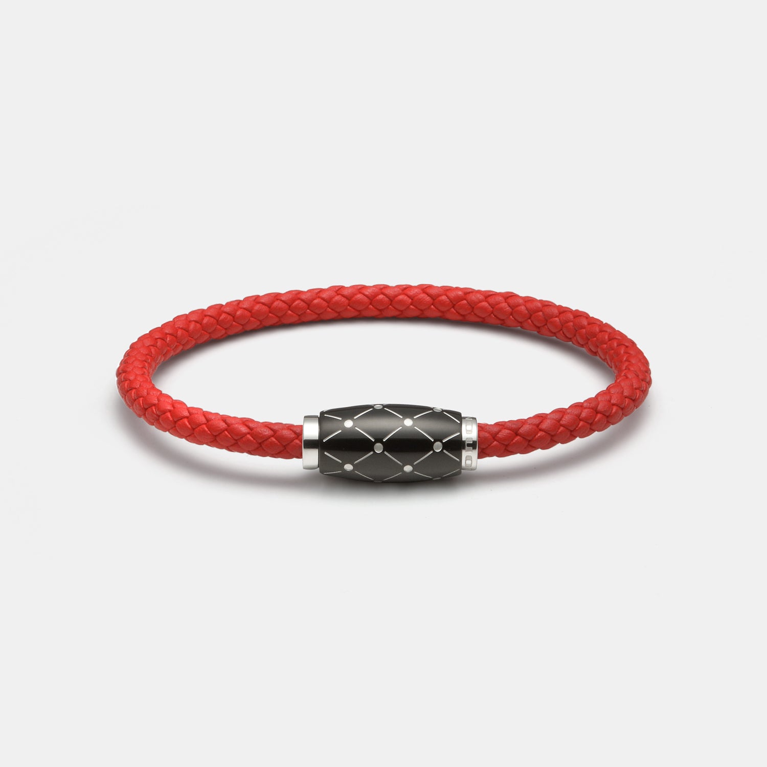 Cosmos Armband, Leder, rot