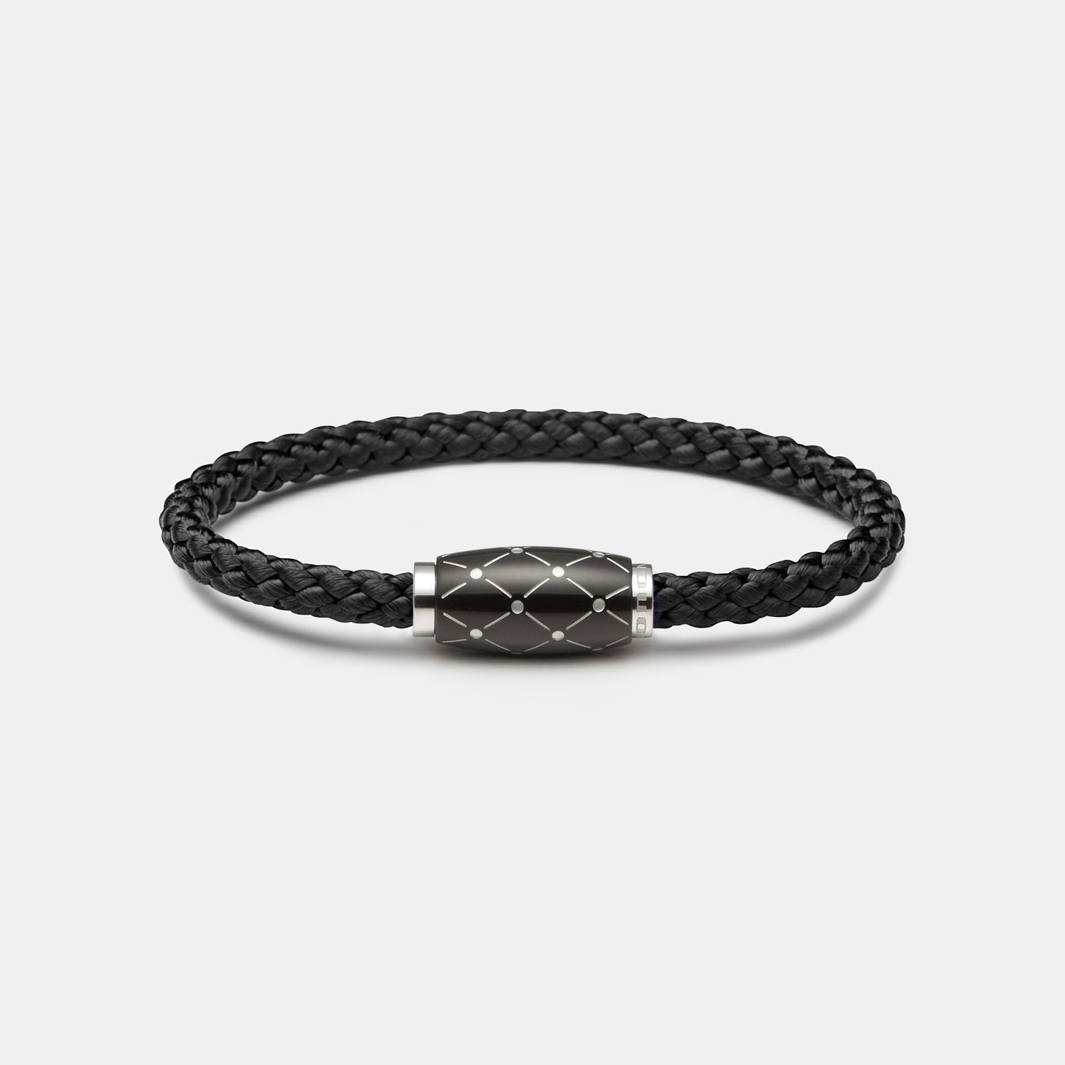 Cosmos Armband, Tauwerk, schwarz