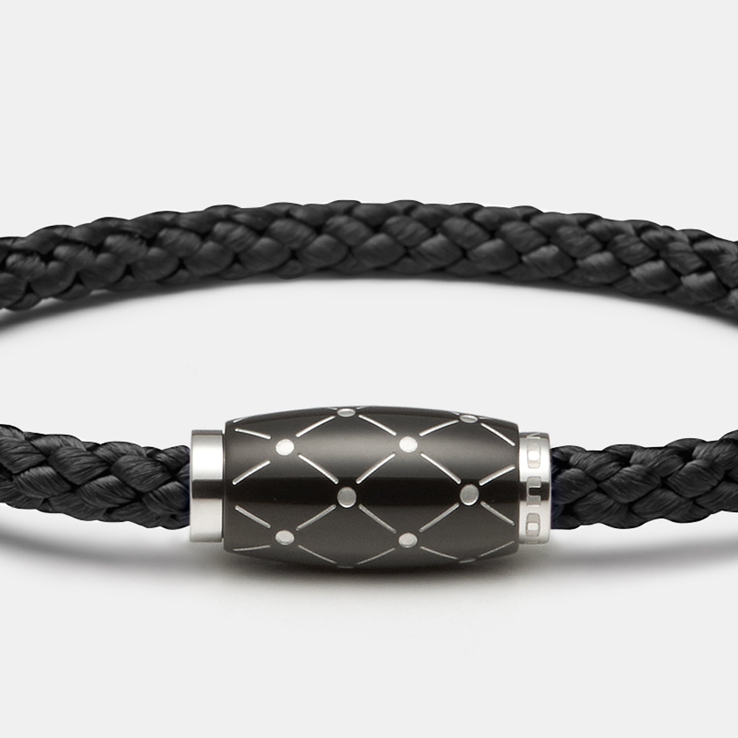 Cosmos Armband, Tauwerk, schwarz