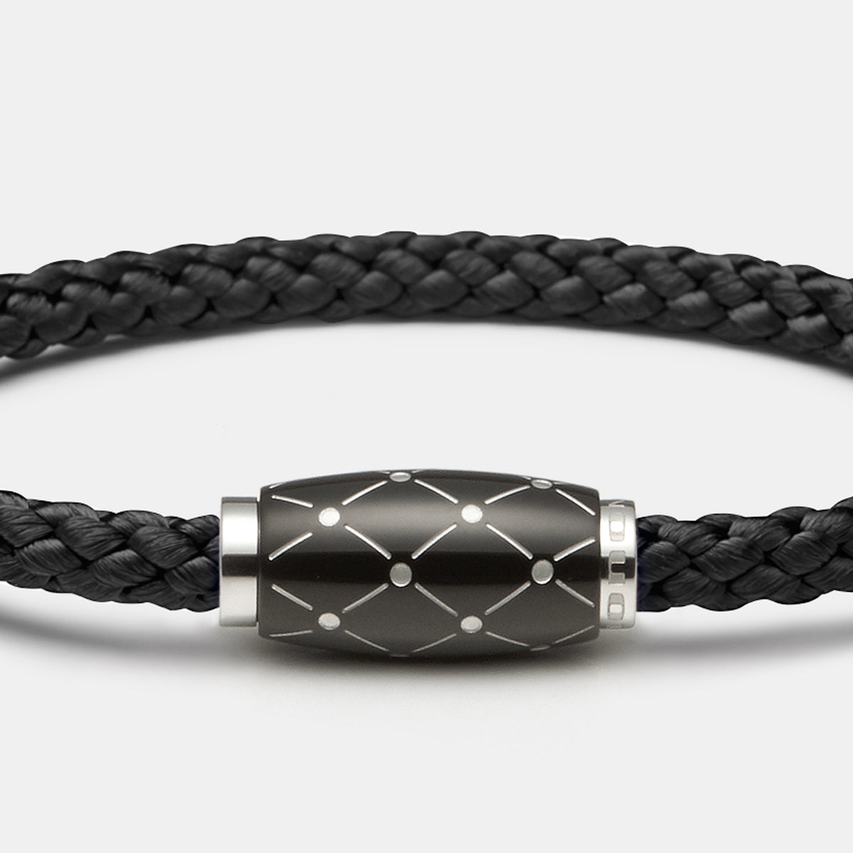 Cosmos Armband, Tauwerk, schwarz