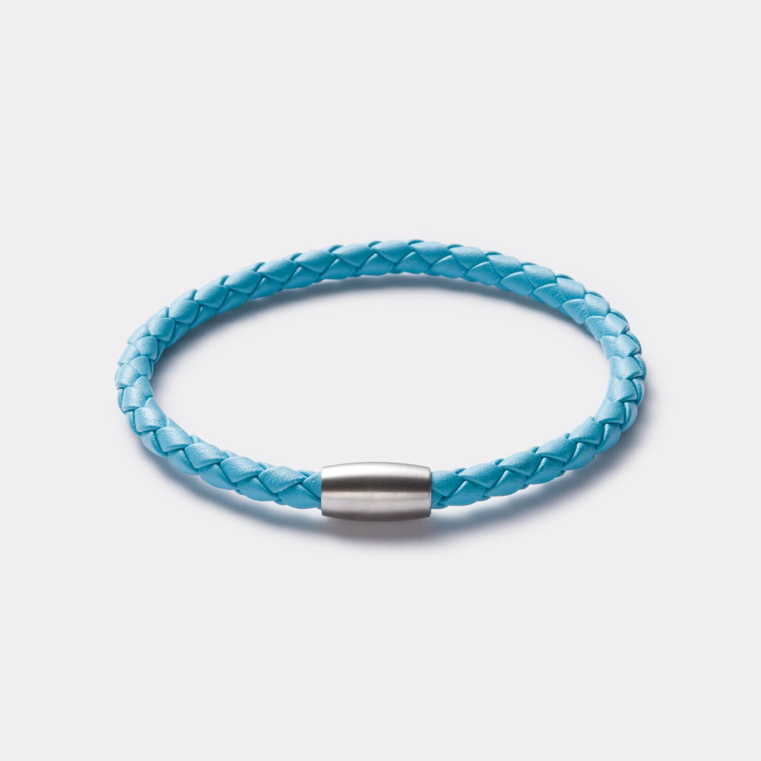 Friends Armband, Leder, hellblau