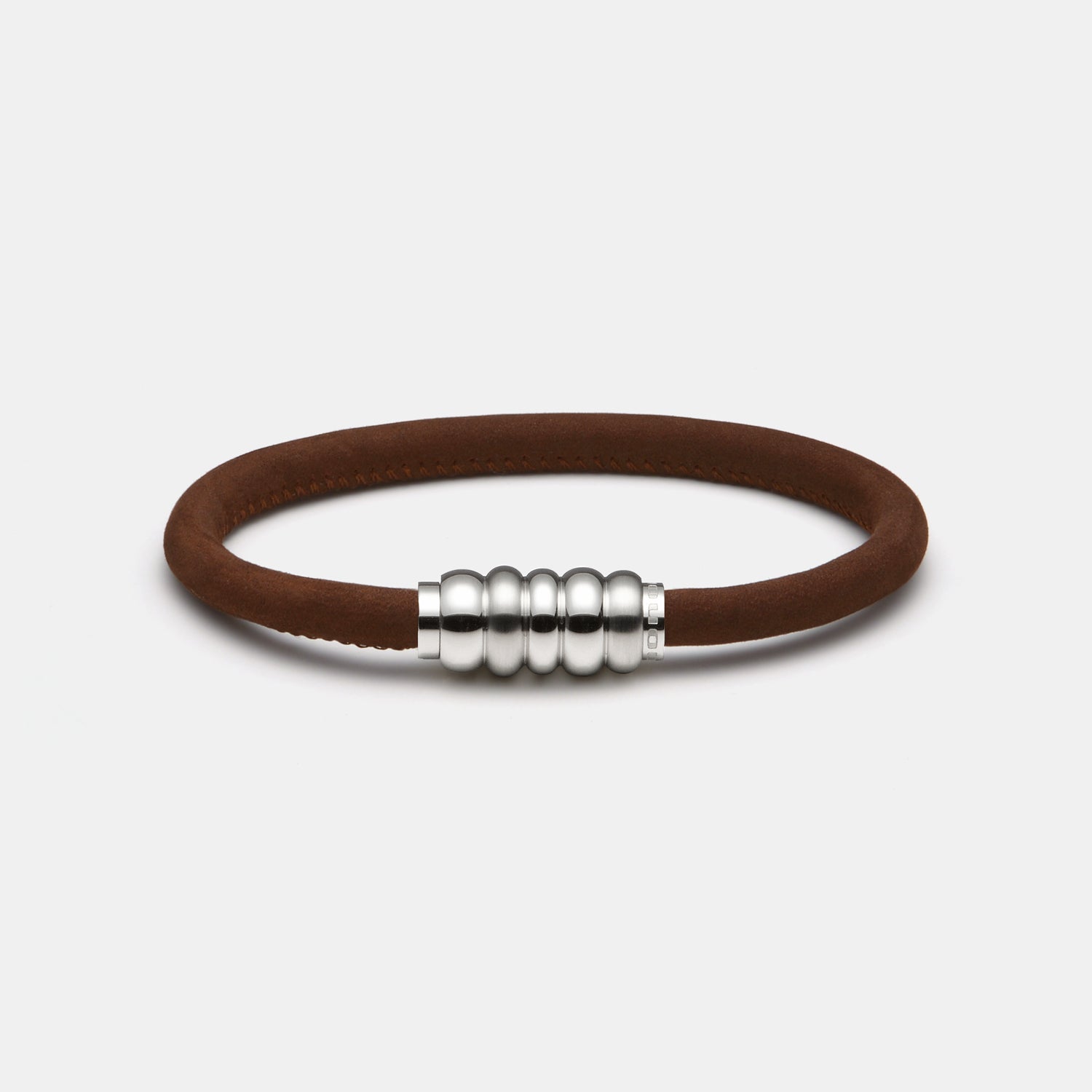 Lederarmband, mittelbraun