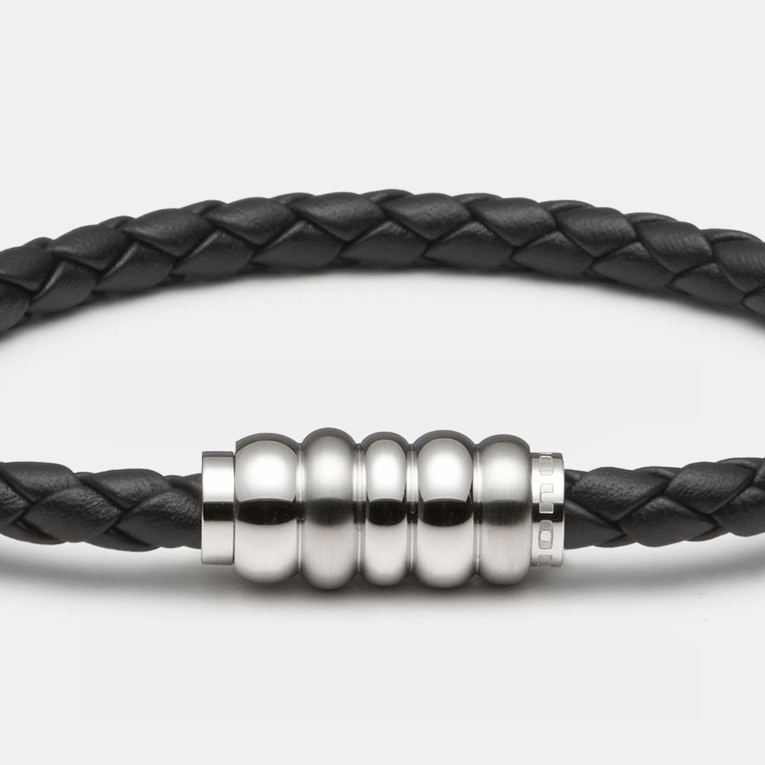 Armband, Leder, schwarz