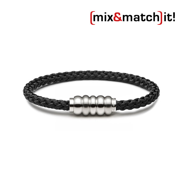 (mix&match)it! Armband, Tauwerk, schwarz
