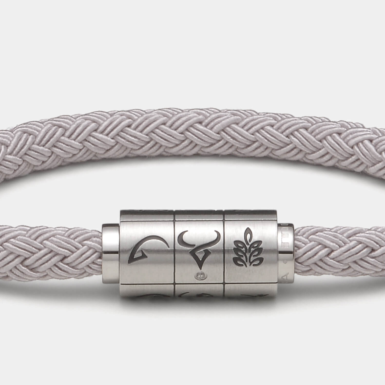 (mix&match)it! Armband "Krebs", Textil, grau