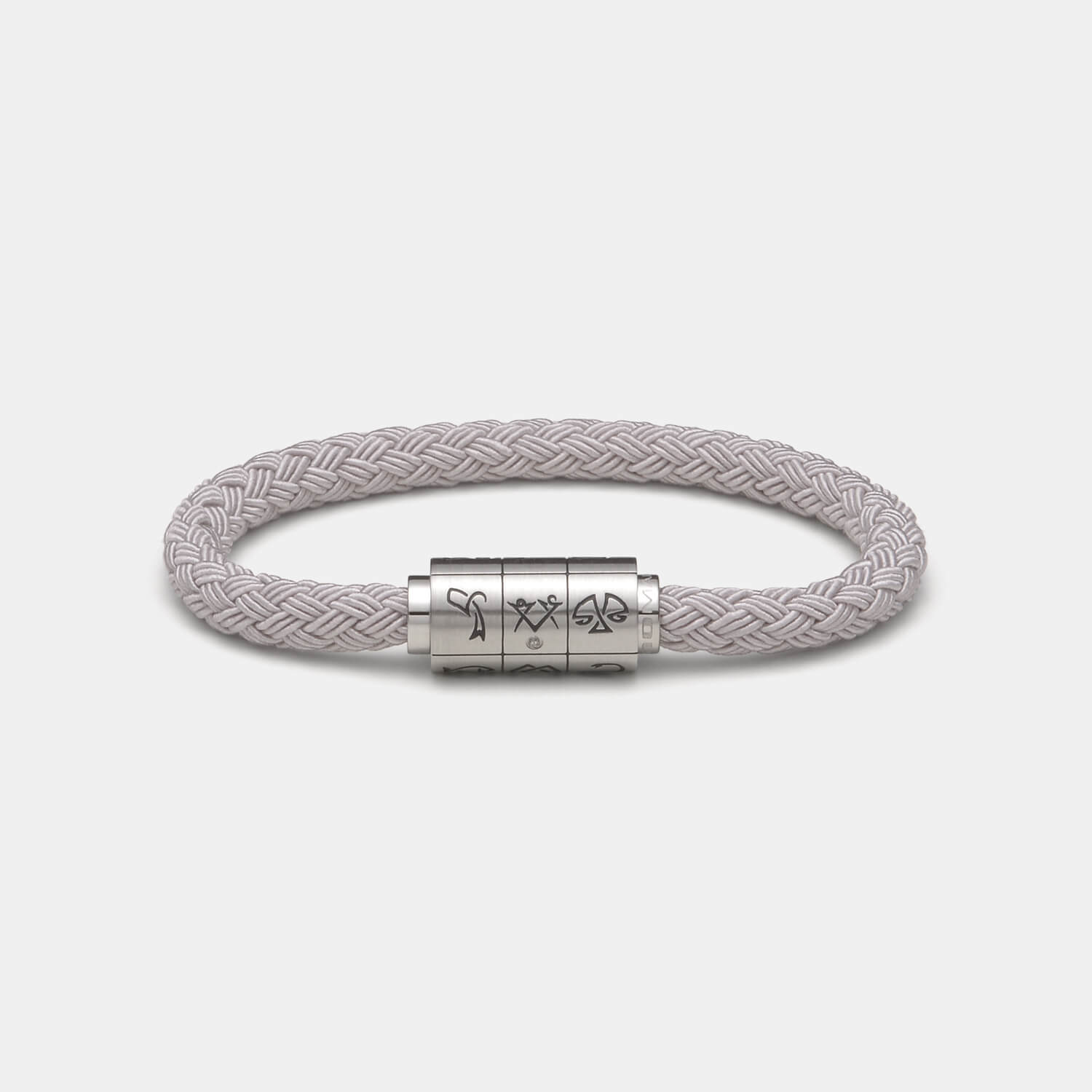 (mix&match)it! Armband "Krebs", Textil, grau