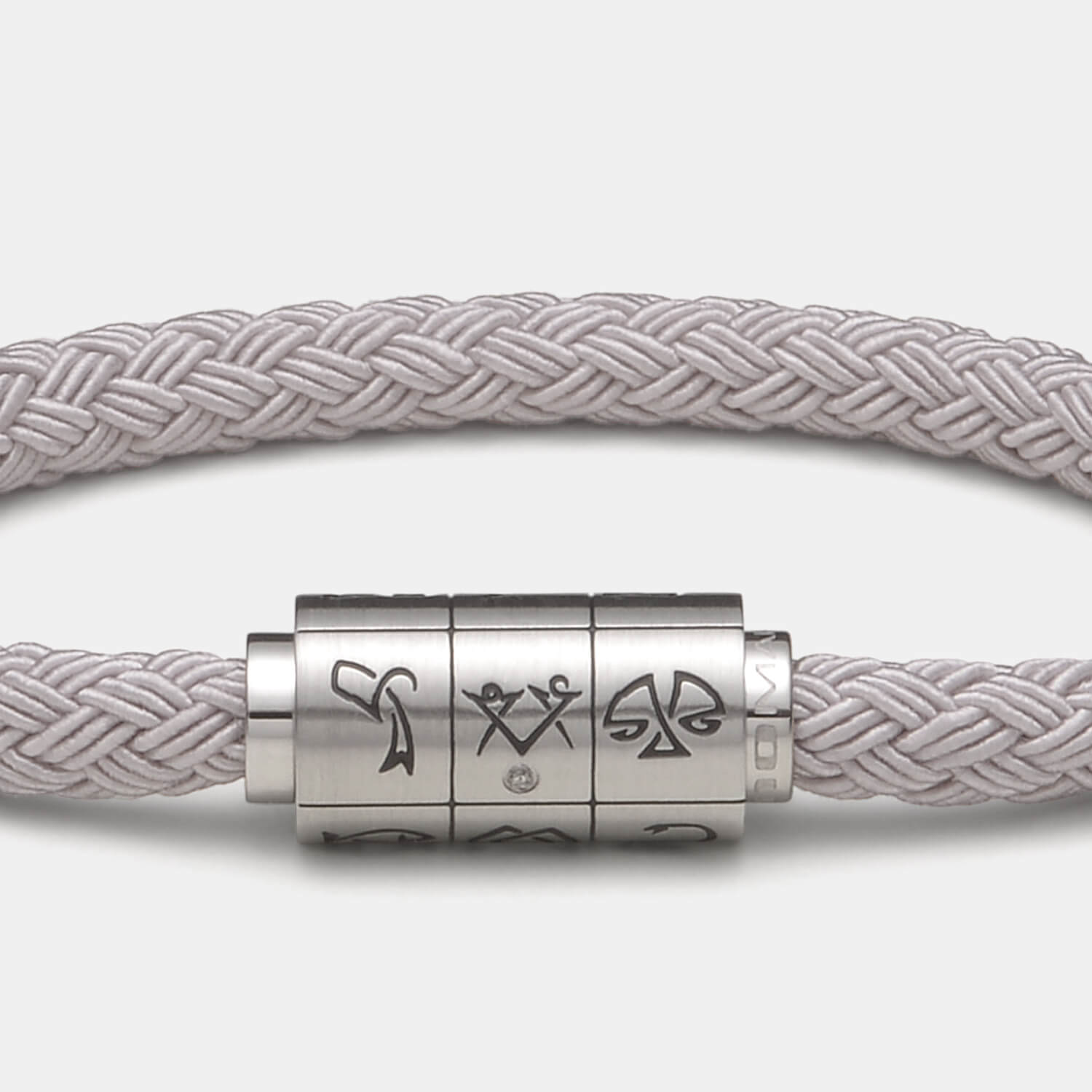 (mix&match)it! Armband "Krebs", Textil, grau