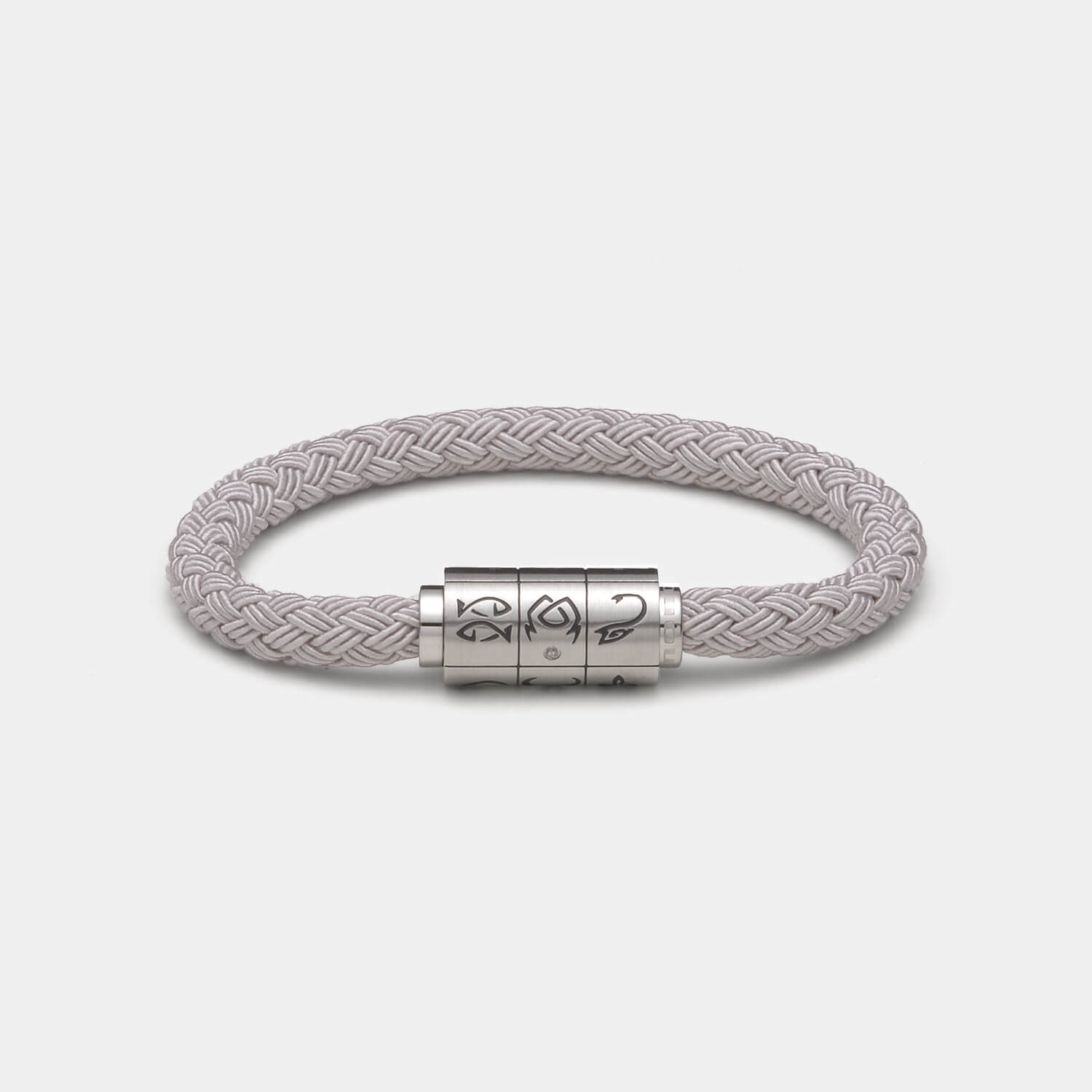 (mix&match)it! Armband "Krebs", Textil, grau