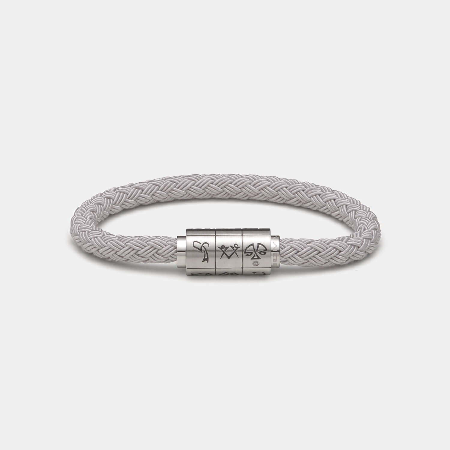 (mix&match)it! Armband "Krebs", Textil, grau