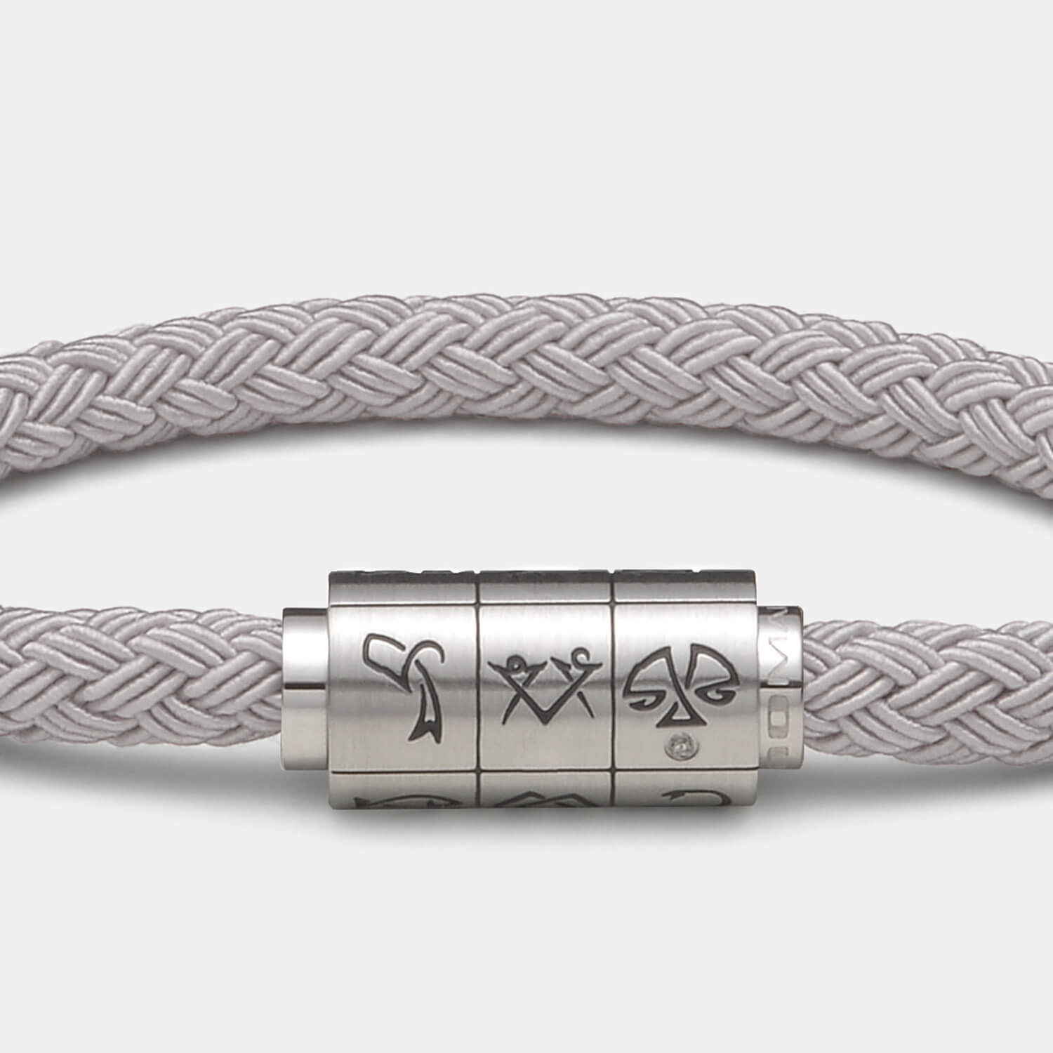 (mix&match)it! Armband "Krebs", Textil, grau