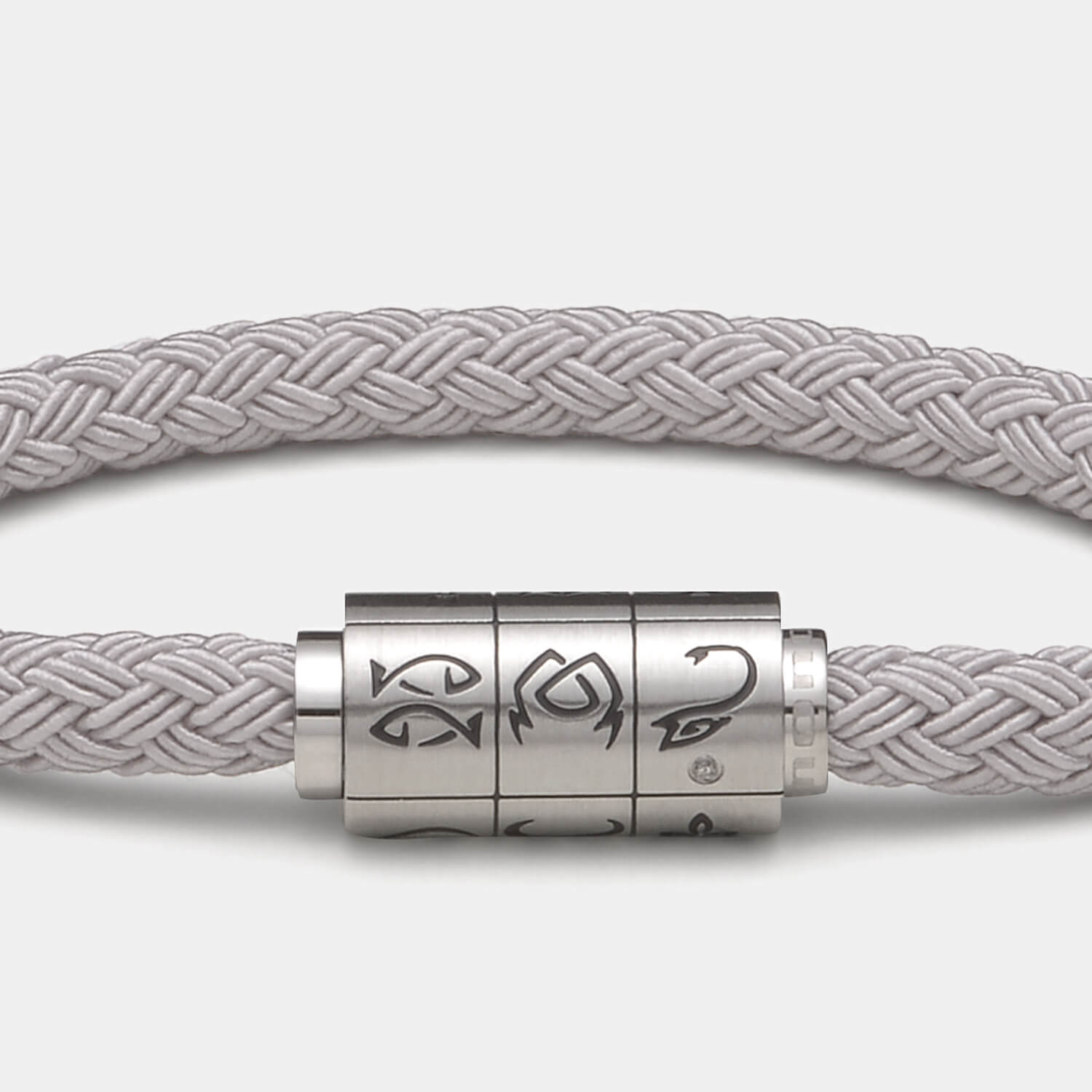 (mix&match)it! Armband "Krebs", Textil, grau