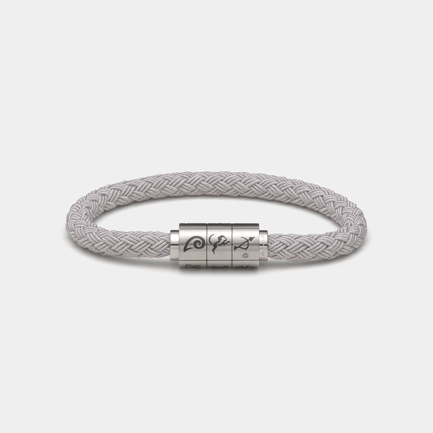 (mix&match)it! Armband "Krebs", Textil, grau