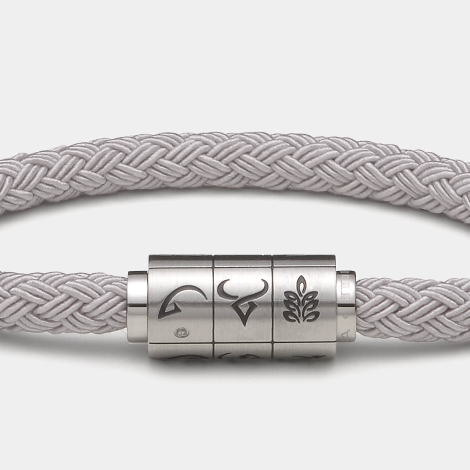 (mix&match)it! Armband "Krebs", Textil, grau