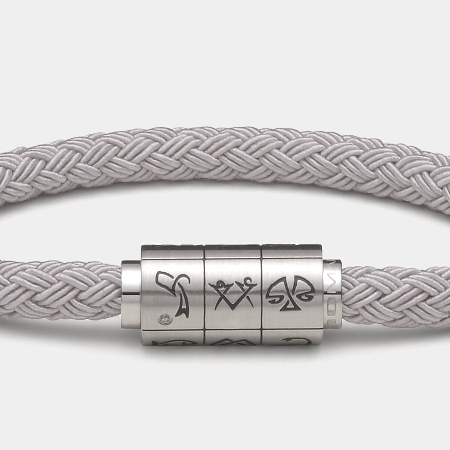 (mix&match)it! Armband "Krebs", Textil, grau