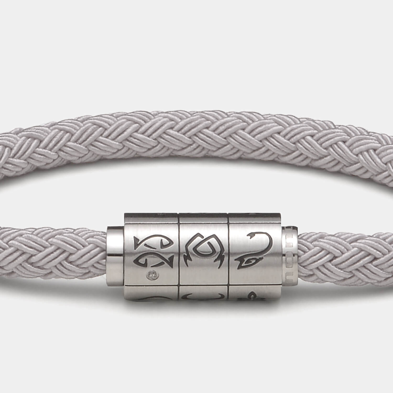 (mix&match)it! Armband "Krebs", Textil, grau