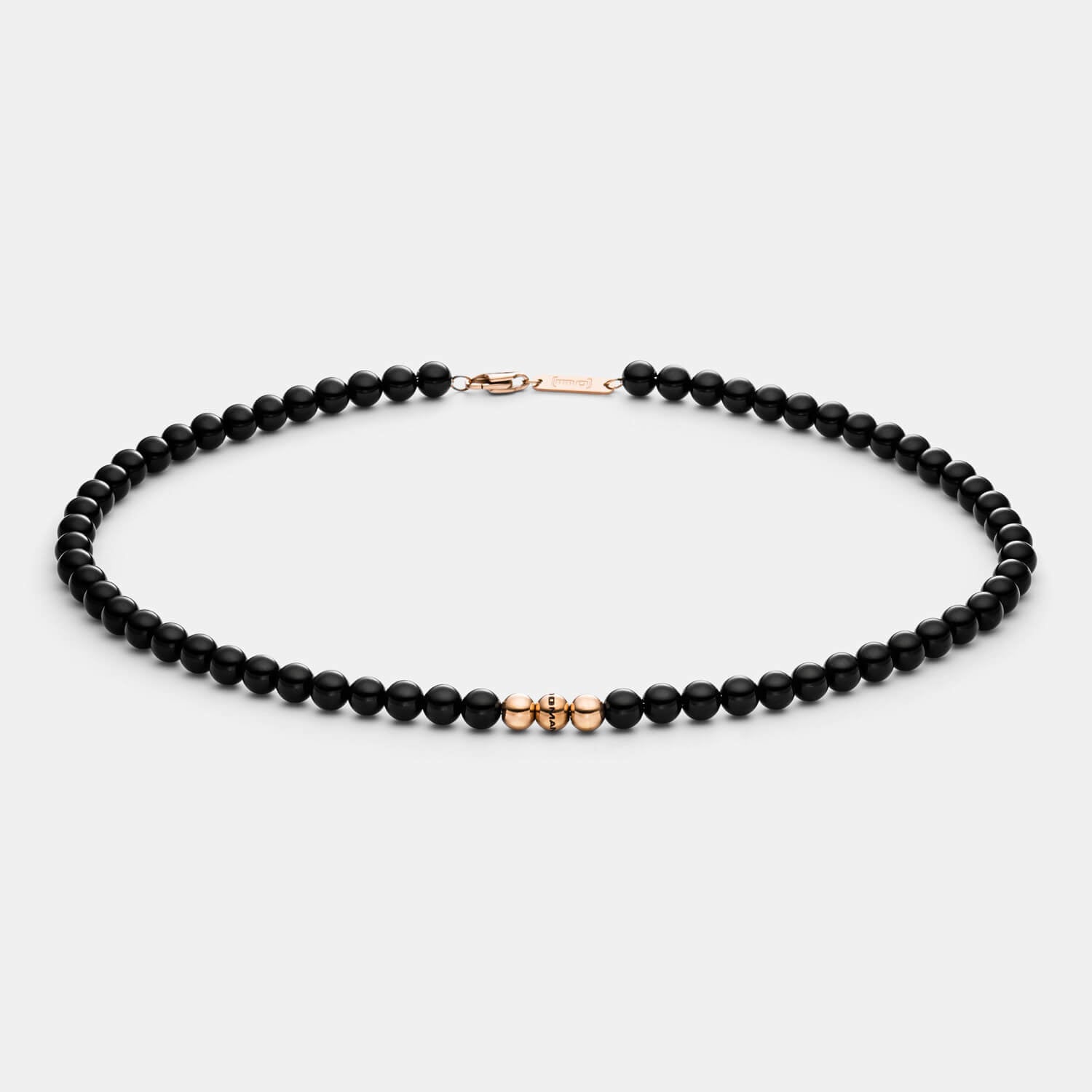 Halskette "Willenskraft", Onyx