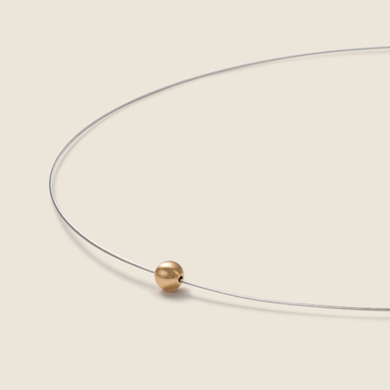Sphere Collier, Gold