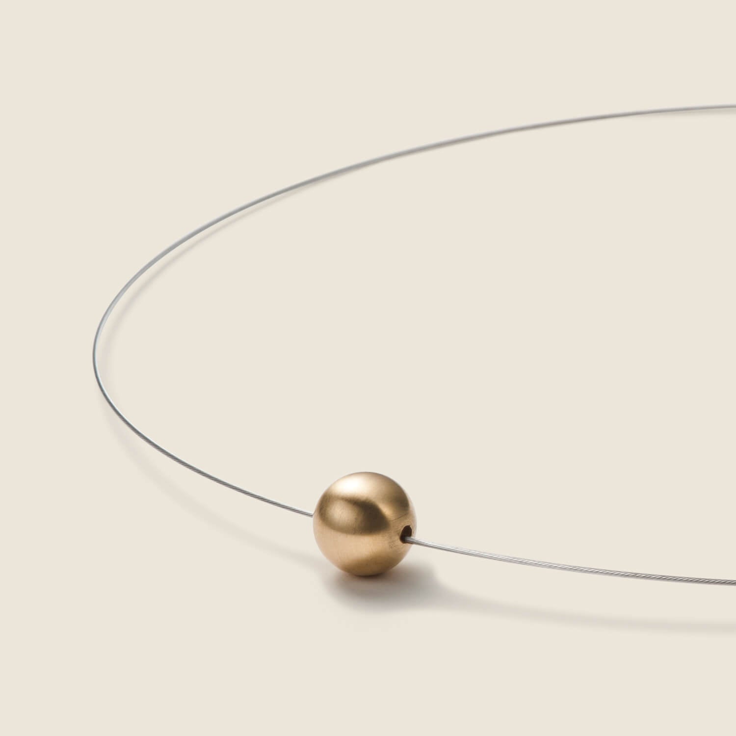 Sphere Collier, Gold