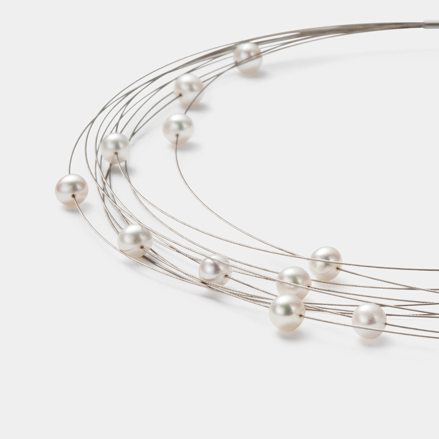 Sphere Collier, Süßwasserperlen