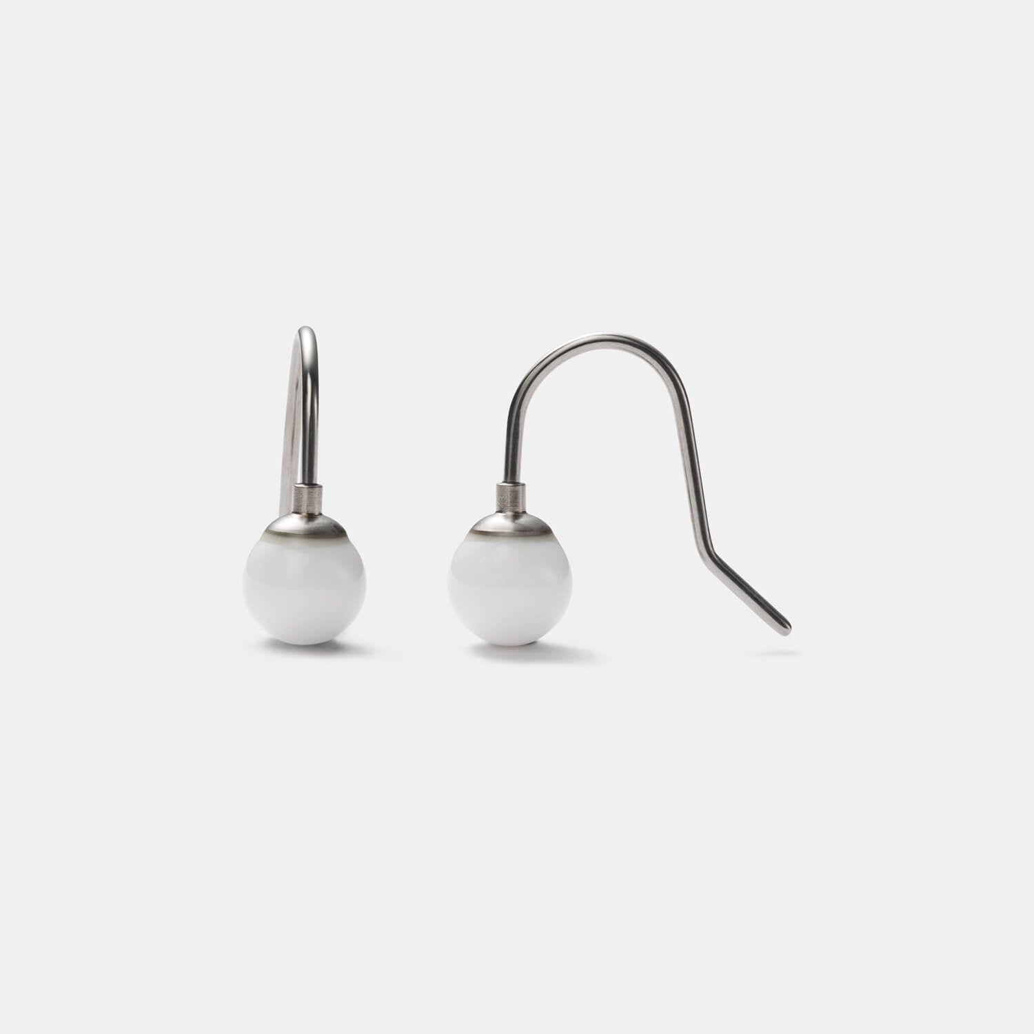 Sphere Ohrhänger, Süßwasserperle (Paar)