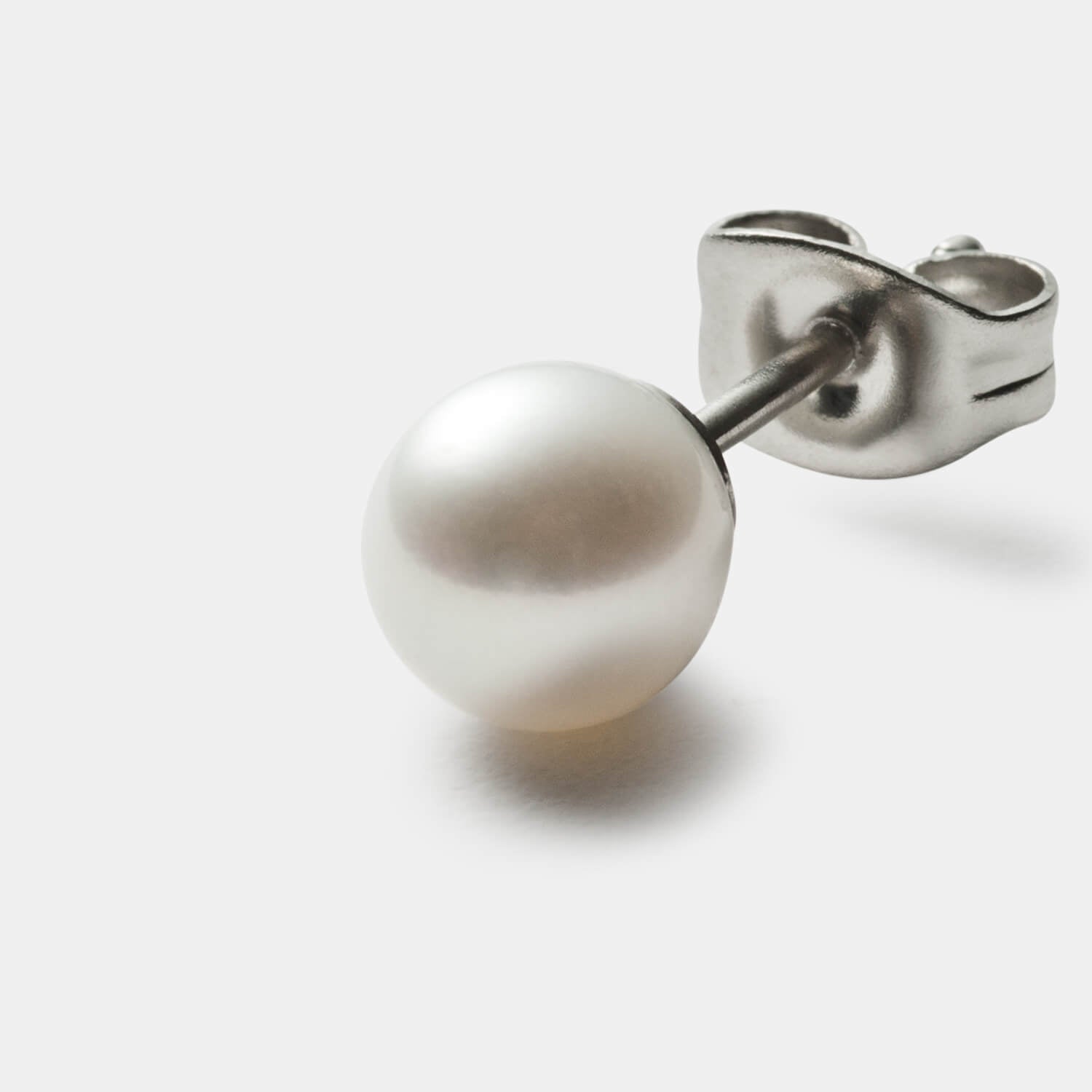 Sphere Ohrstecker, Süßwasserperle