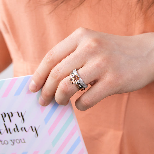 Me(mo)ry Ring "cozy peach"