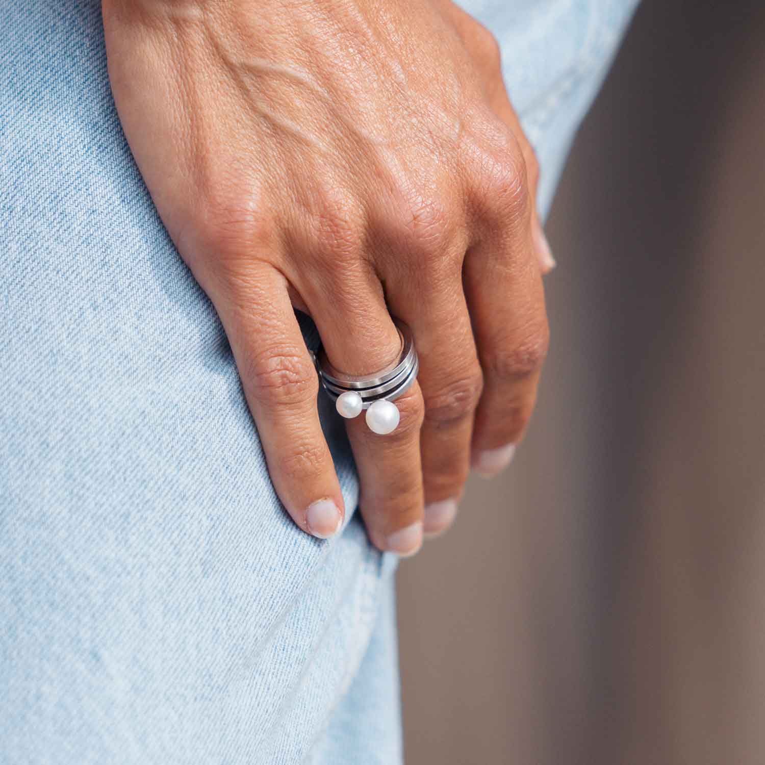 Pearl´s Kiss Ring