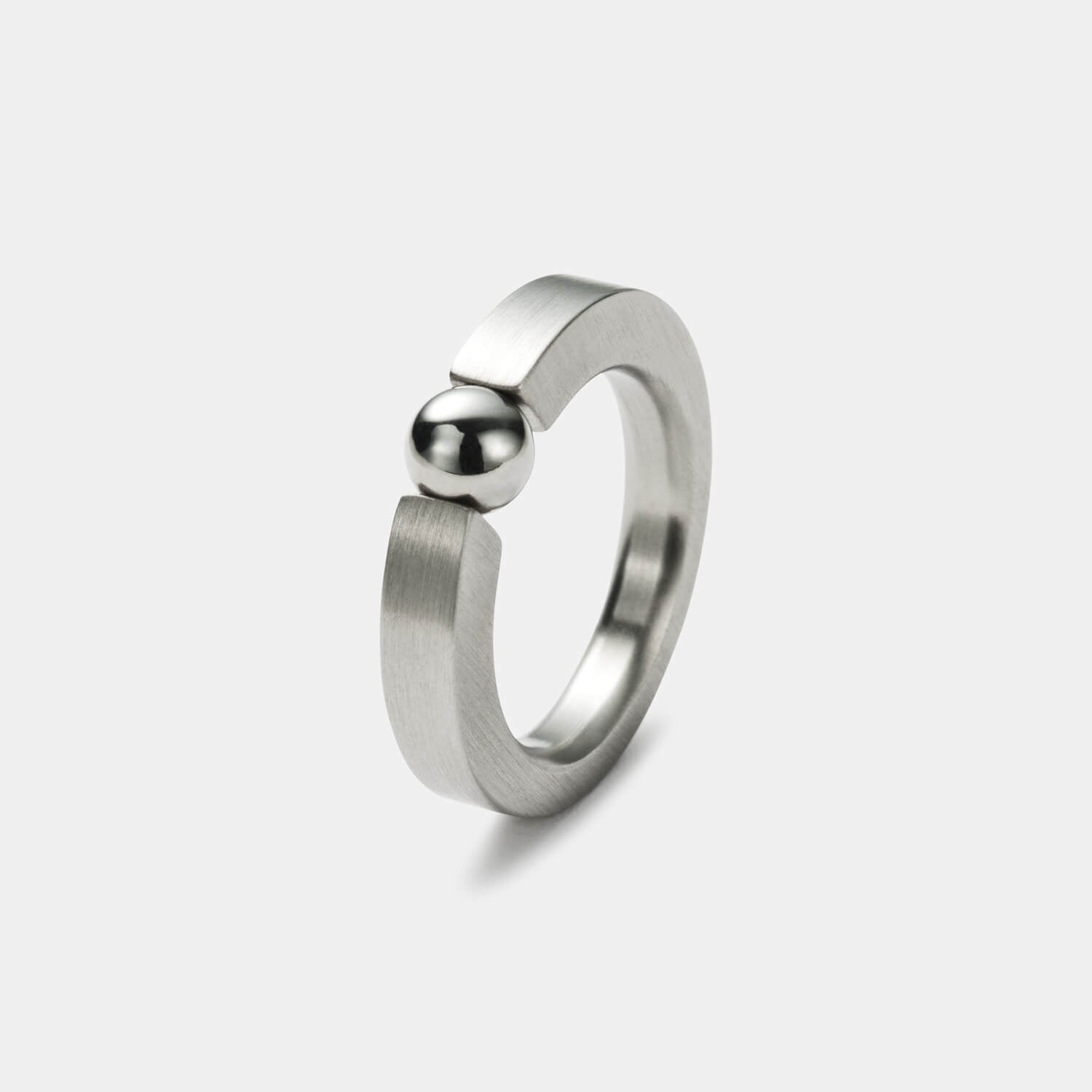 Sphere Spannring, Edelstahl