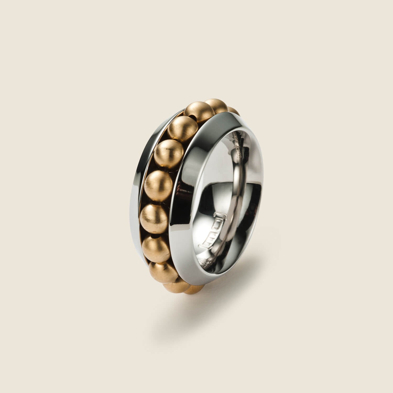 Sphere Ring, Gold