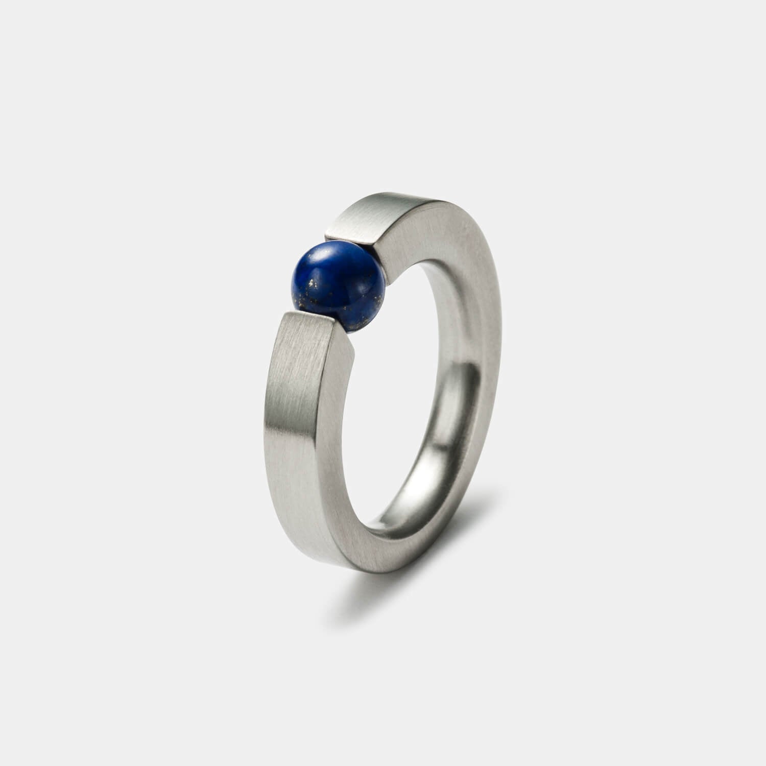 Sphere Spannring, Kugel, Lapislazuli