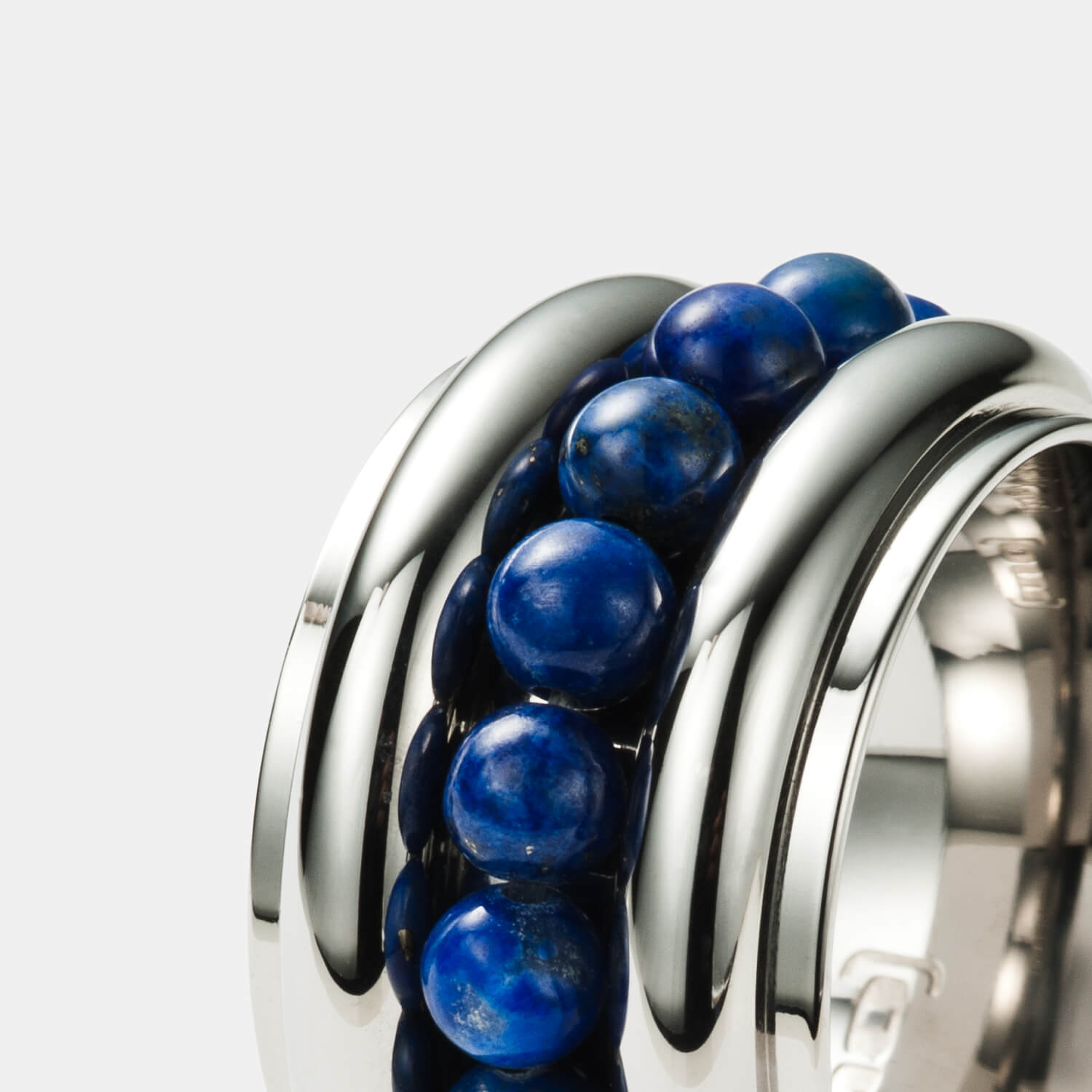 Sphere Ring, Lapislazuli