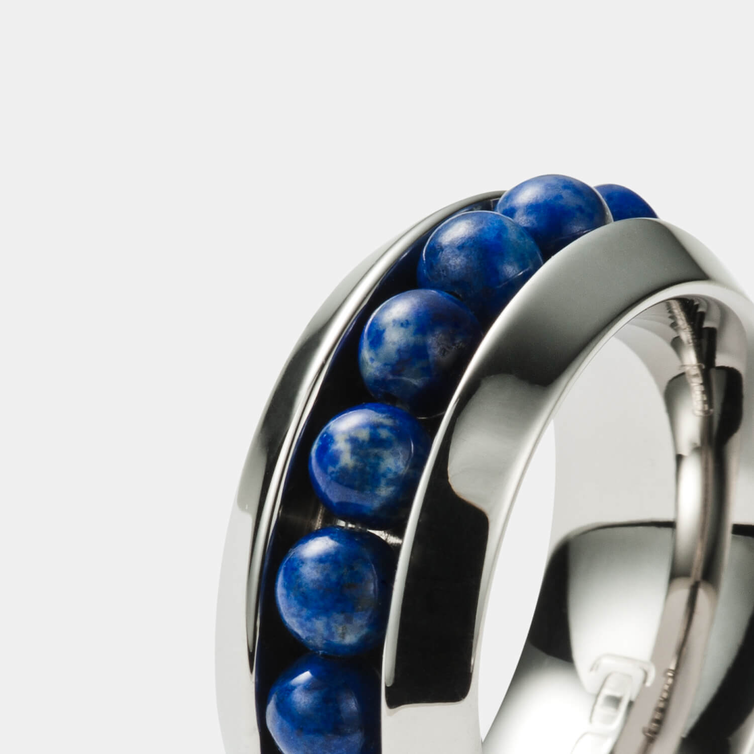 Sphere Ring, Lapislazuli