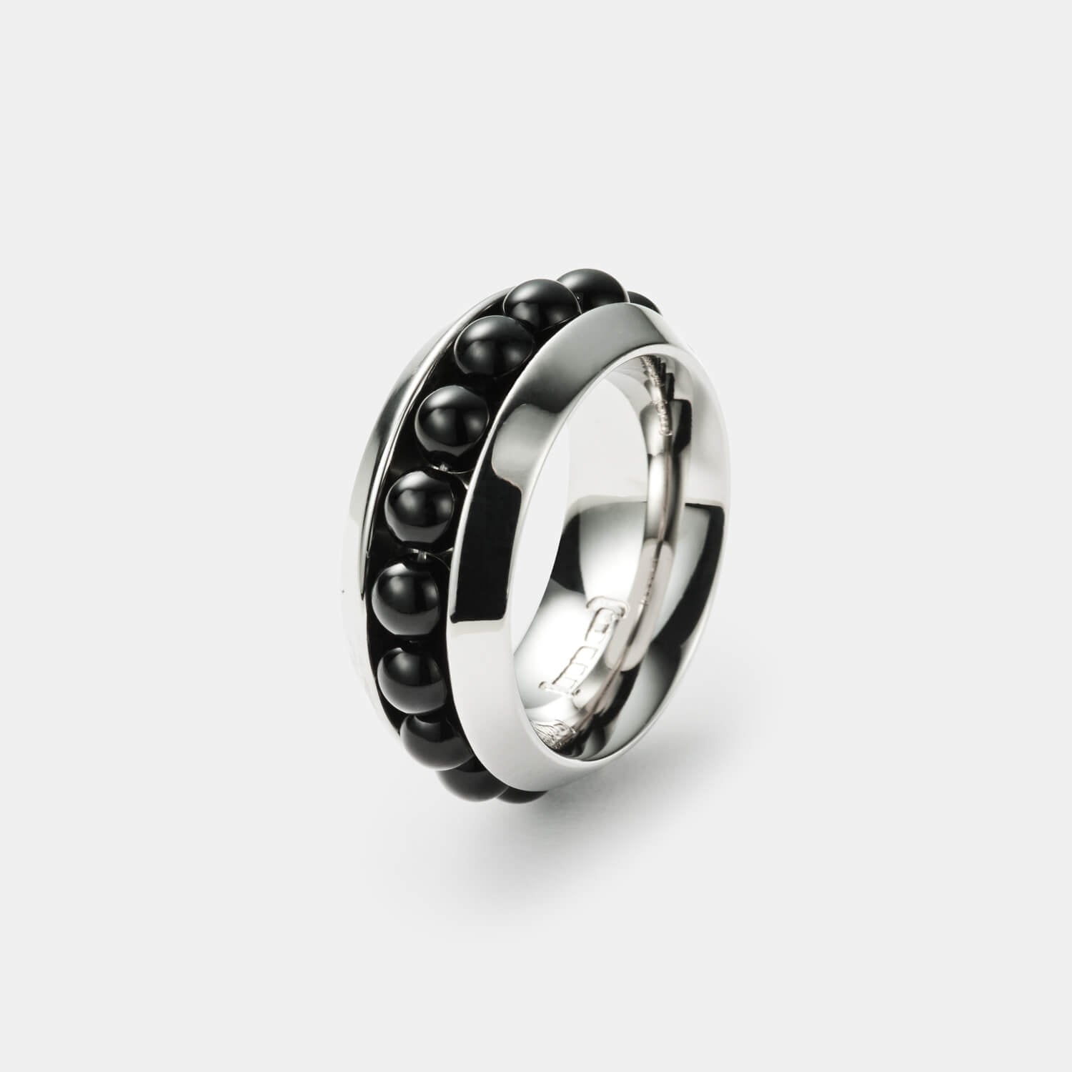 Sphere Ring, Onyx