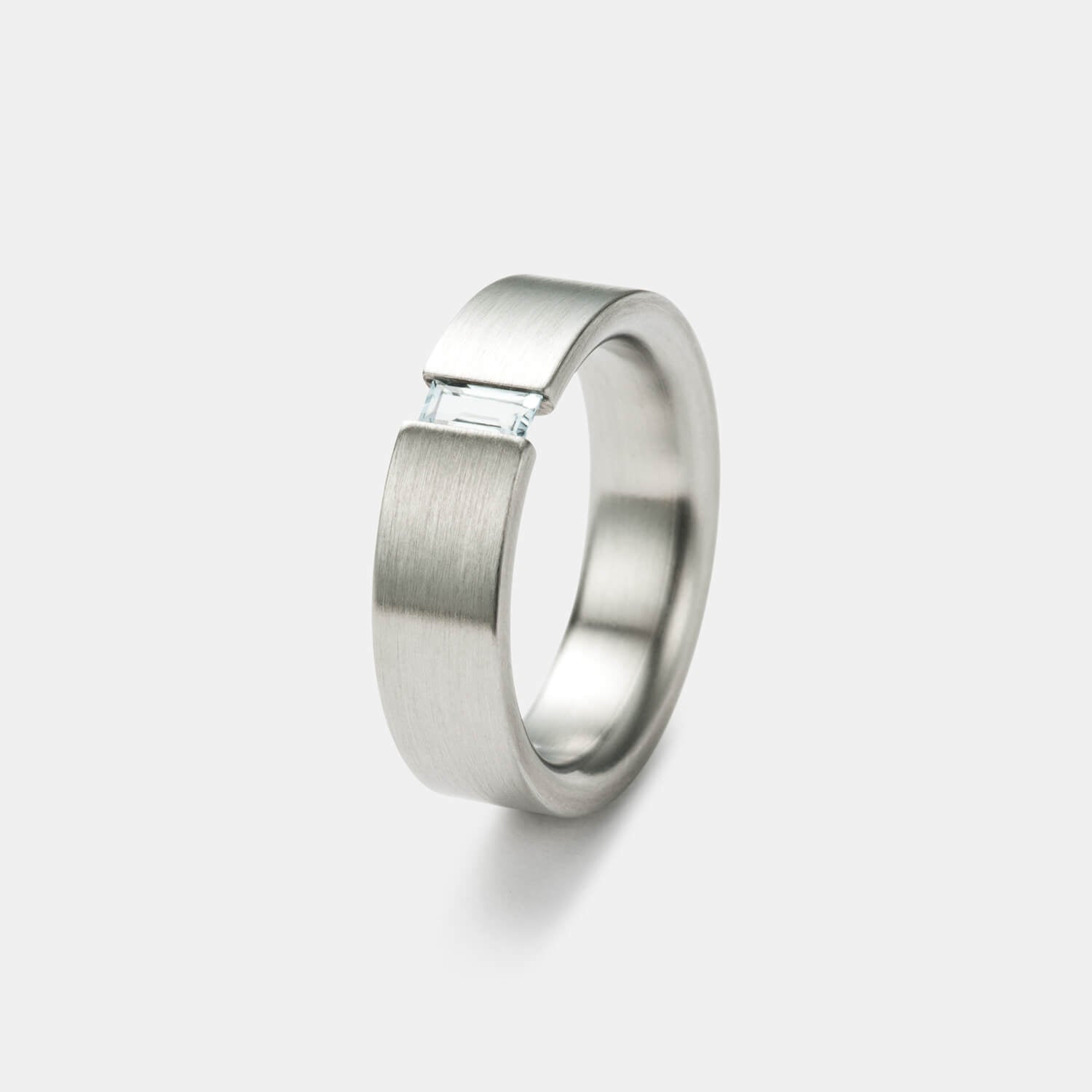 Symphony Spannring, Aquamarin