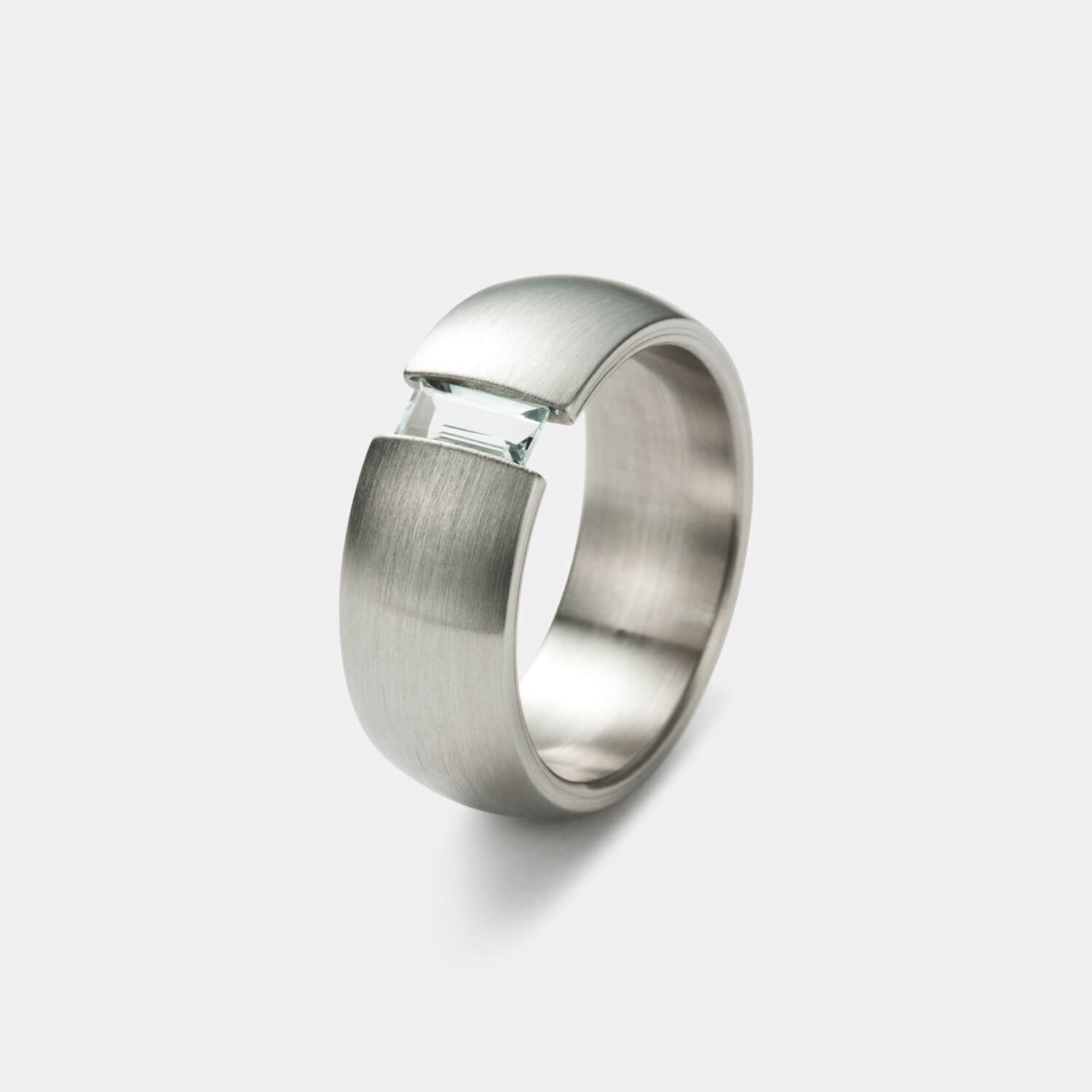 Symphony Spannring, Aquamarin